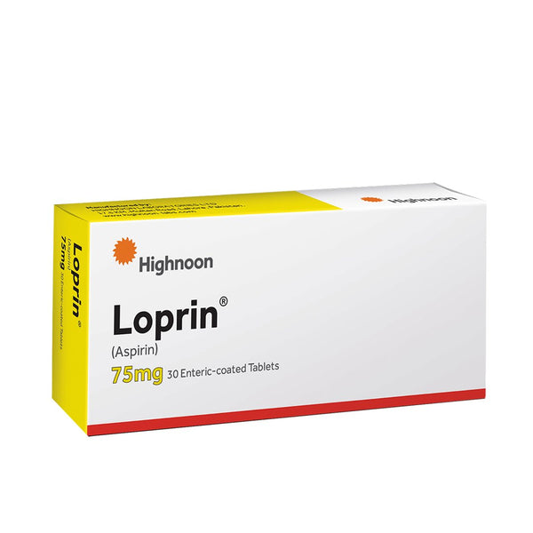 Loprin 75mg, 30 Ct - Highnoon - My Vitamin Store