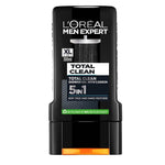 L'Oreal Men Expert Total Clean Action Carbon Shower 5 in 1, 300ml - My Vitamin Store