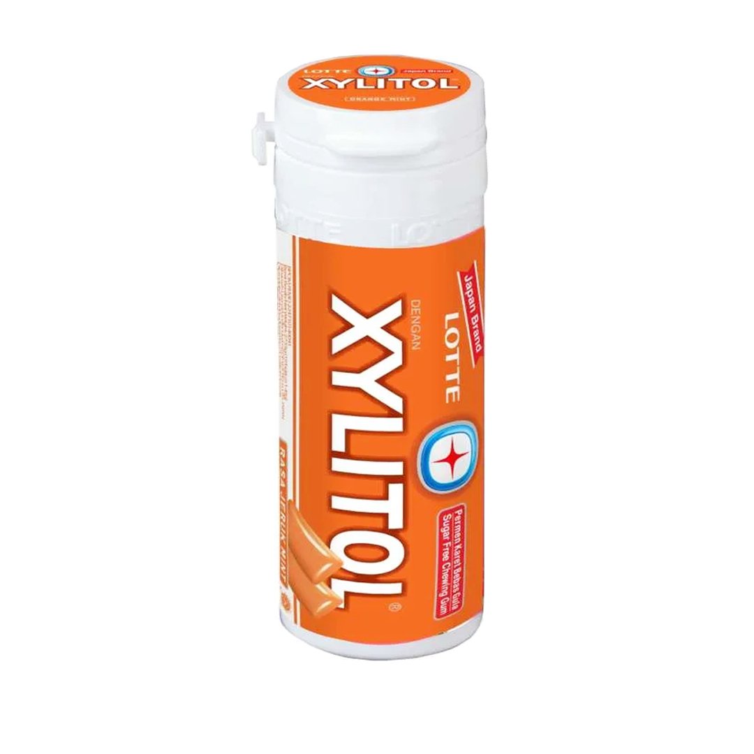 Buy Lotte Xylitol Chewing Gum (Orange Mint), 20 Ct Online in Pakistan