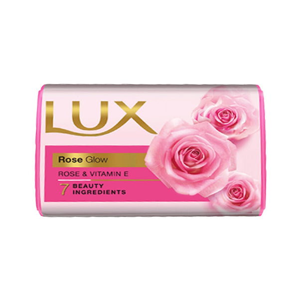Lux Rose Glow Vitamin E Soap Bar, 128g - My Vitamin Store