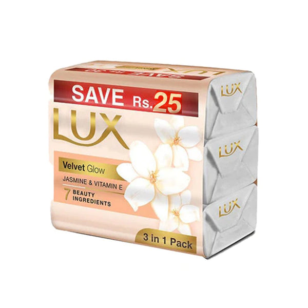 Lux Velvet Glow Soap Bar 128g, 3 Ct - My Vitamin Store