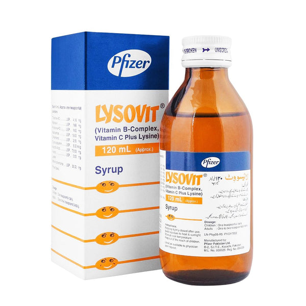 Lysovit Syrup, 120ml - Pfizer - My Vitamin Store