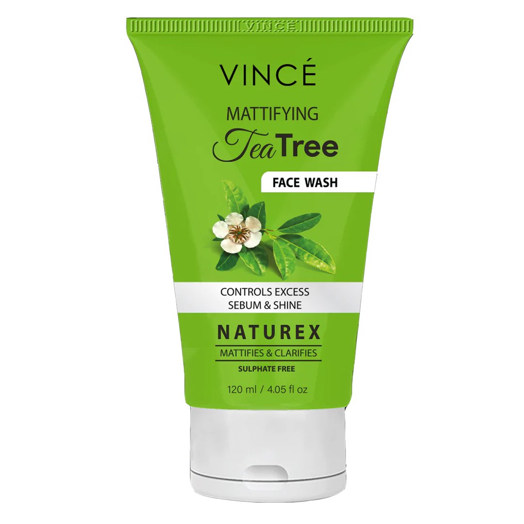 Mattifying Tea Tree Face Wash - Vince - My Vitamin Store