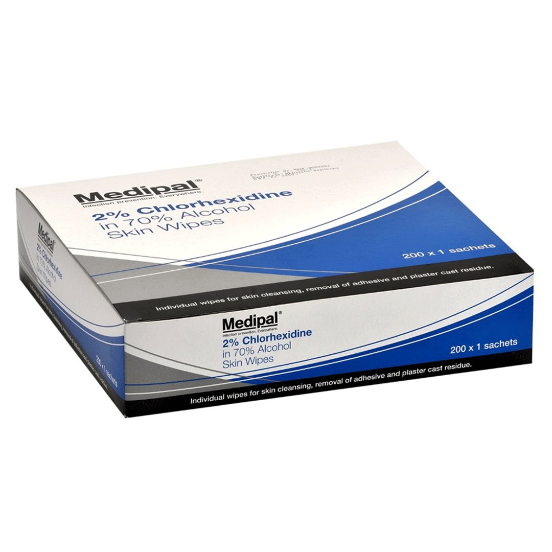 Medipal Alcohol Skin Wipes, 200 Ct - My Vitamin Store