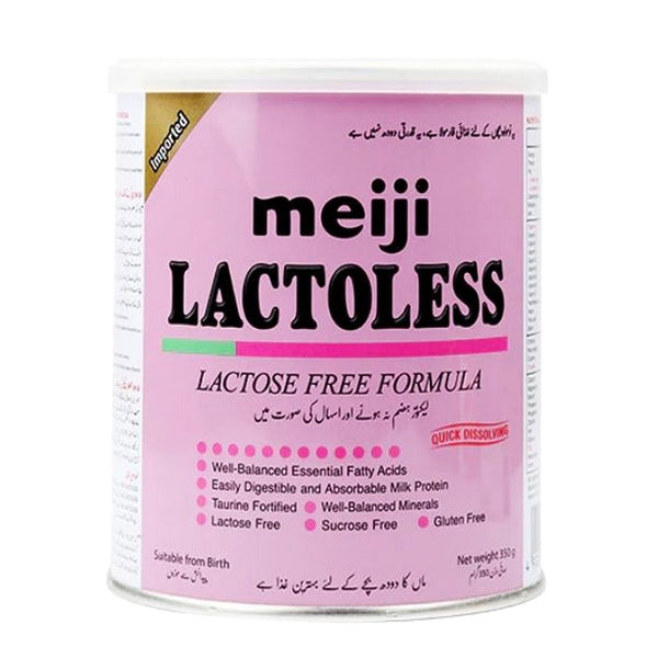 Meiji Lactoless Lactose Free Formula, 350g - My Vitamin Store