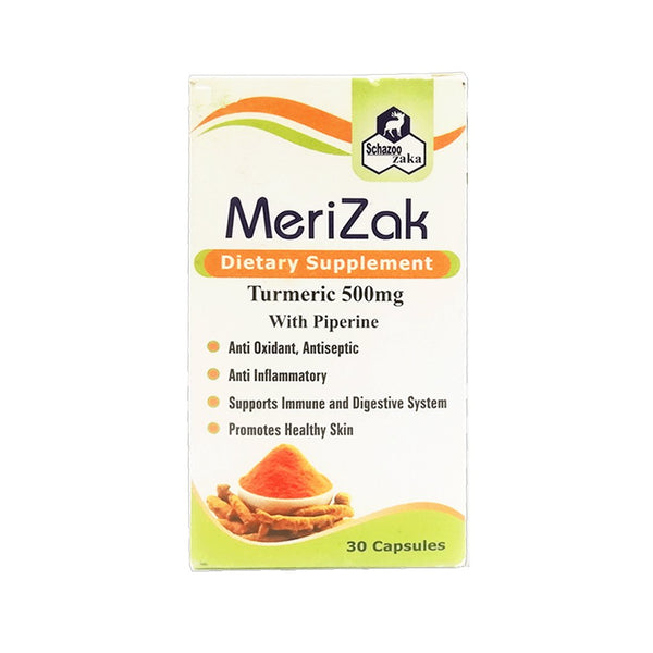MeriZak (Turmeric), 30 Ct - Schazoo - My Vitamin Store