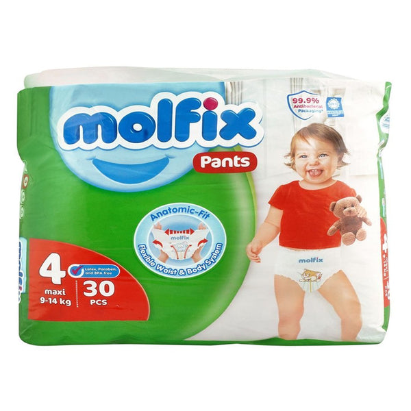 Molfix Pants Size 4 (Maxi), 30 Ct - My Vitamin Store