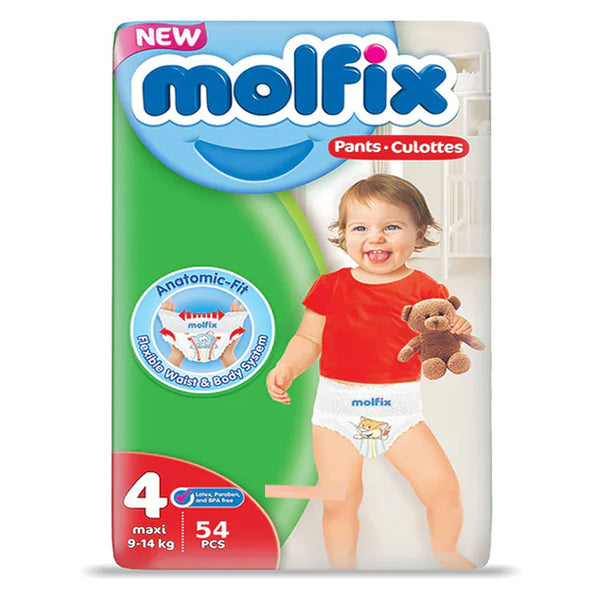 Molfix Pants Size 4 (Maxi), 54 Ct - My Vitamin Store