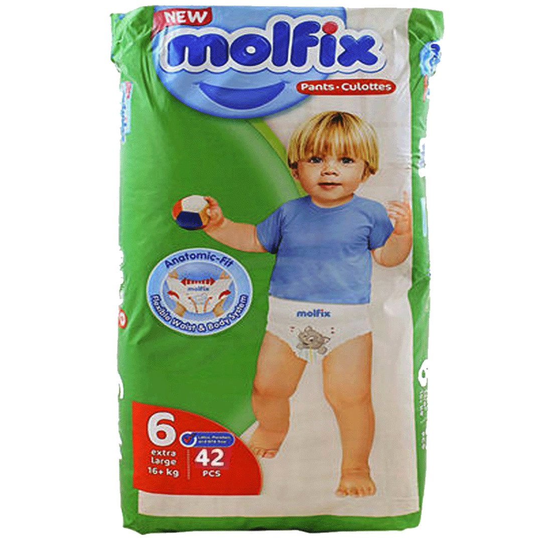 Buy Molfix Pants Size 6 (XLarge), 42 Ct Online in Pakistan My