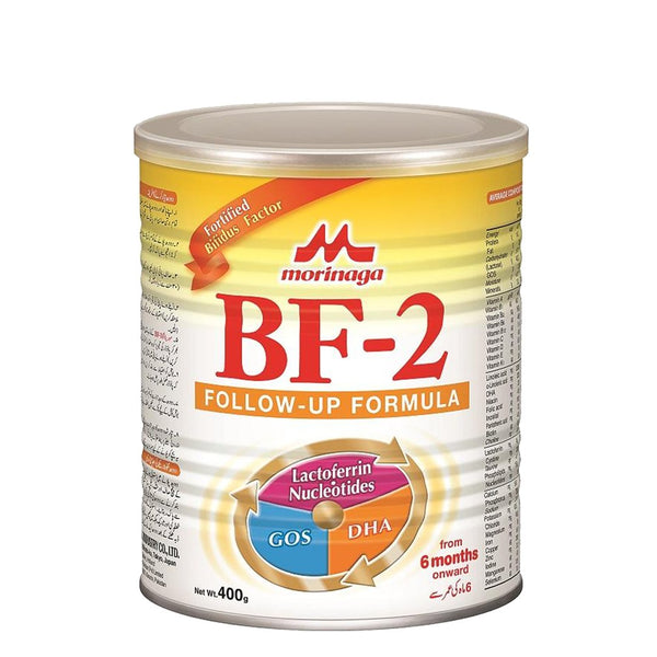 Morinaga BF-2 Follow Up Formula Milk Powder, 400g - My Vitamin Store