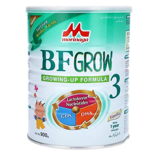 Morinaga BF Grow 3 Growing Up Formula Milk Powder Tin Pack, 900g