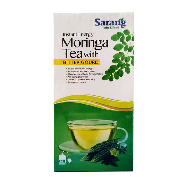 Moringa Tea Bags With Bitter Gourd - Sarang - My Vitamin Store