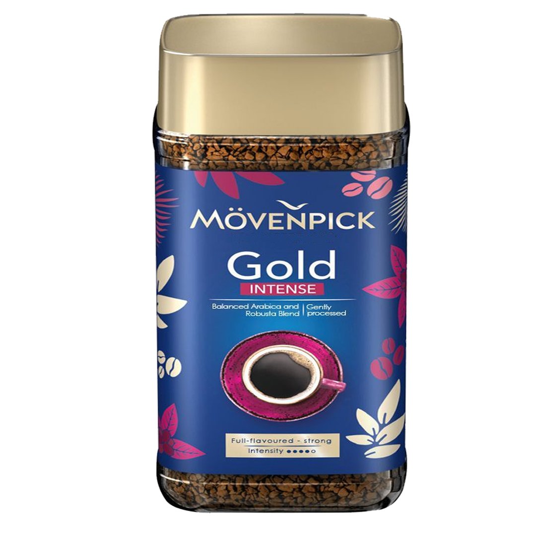 Movenpick Gold Intense Strong Coffee, 200g - My Vitamin Store