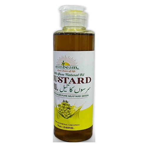 Mustard Oil, 240ml - Sunbeam - My Vitamin Store