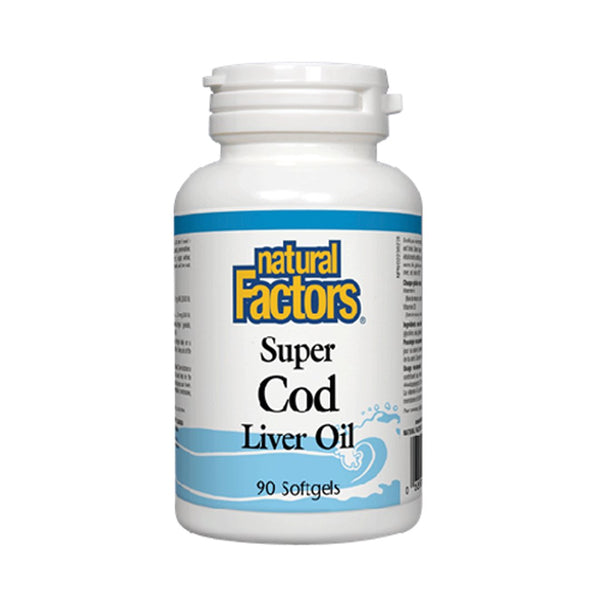 Natural Factors Super Cod Liver Oil, 90ct - My Vitamin Store