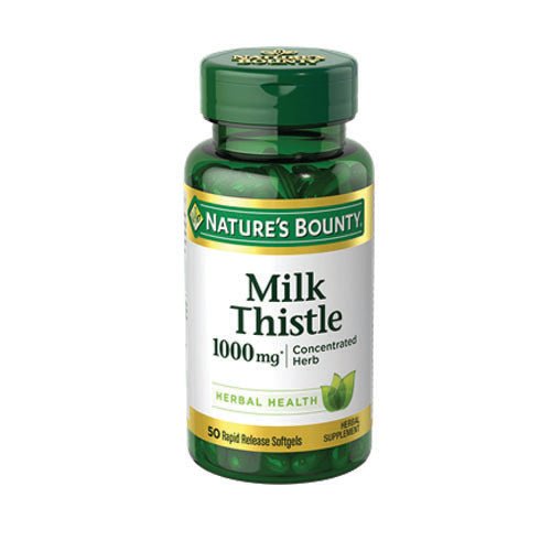 Nature's Bounty Milk Thistle Extract 250mg, 50 Ct - My Vitamin Store