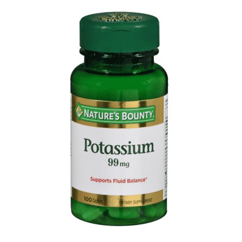 Nature's Bounty Potassium 99mg - My Vitamin Store