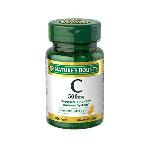 Nature's Bounty Vitamin C 500mg, 100 Ct - My Vitamin Store