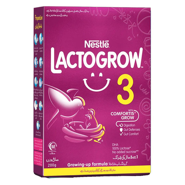 Nestle LACTOGROW 3, 200g - My Vitamin Store