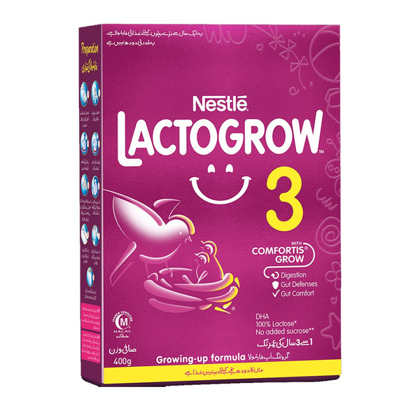 Nestle LACTOGROW 3, 400g - My Vitamin Store