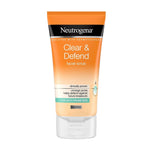 Neutrogena Clear & Defend Facial Scrub, 150ml - My Vitamin Store