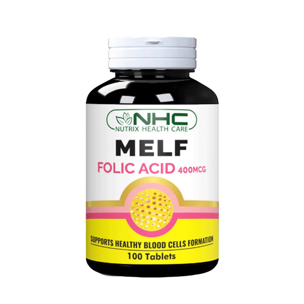 NHC Melf (Folic Acid 400mcg), 100 Ct - My Vitamin Store