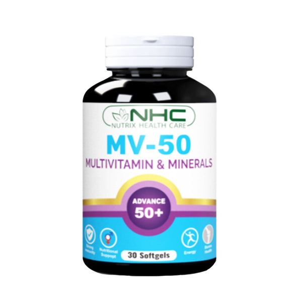 NHC MV-50 Multivitamin for 50+, 30 Ct - My Vitamin Store