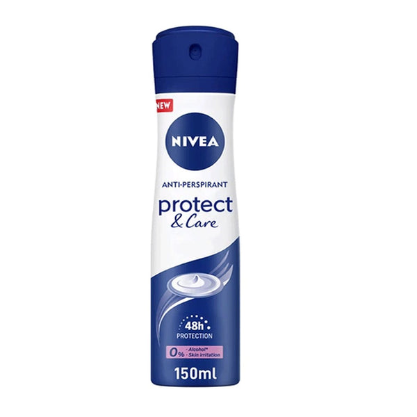 Nivea Protect & Care Quick Dry Women Body Spray, 150ml - My Vitamin Store