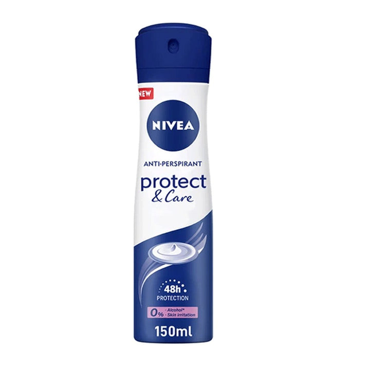Nivea Protect & Care Quick Dry Women Body Spray, 150ml - My Vitamin Store