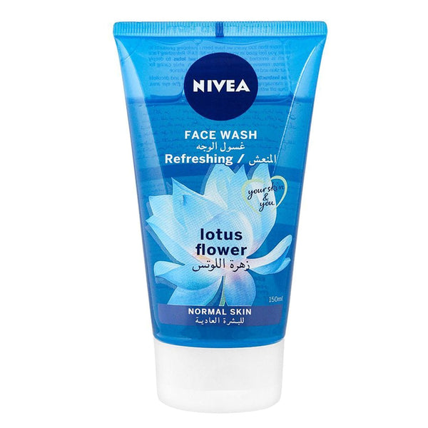 Nivea Refreshing Lotus Flower Face Wash, 150ml - My Vitamin Store