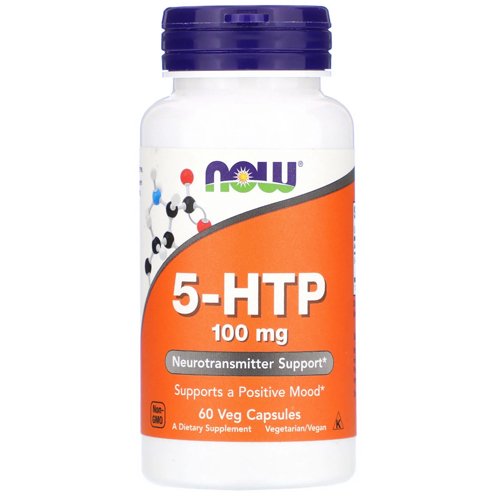 NOW 5-HTP 100 mg, 60 Ct