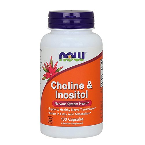 NOW Choline & Inositol, 100 Ct - My Vitamin Store
