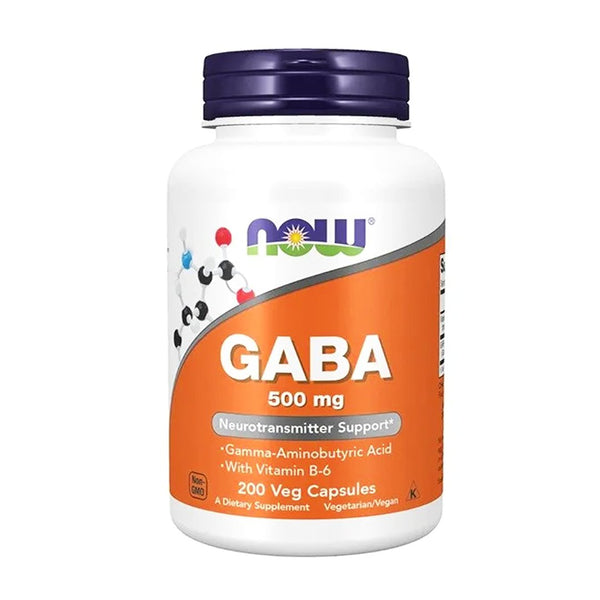 NOW Gaba 500mg, 200 Ct - My Vitamin Store