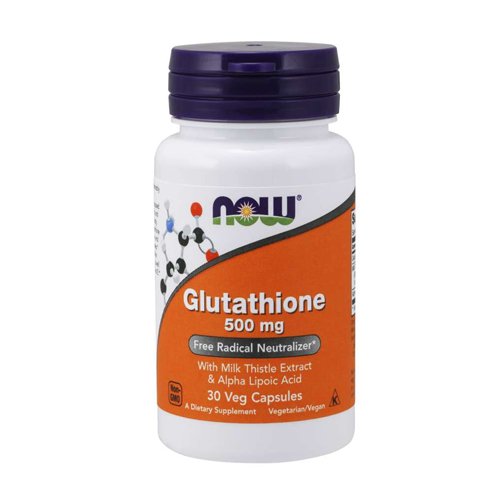 NOW Glutathione 500mg, 30 Ct - My Vitamin Store