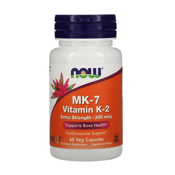 NOW MK-7 (Vitamin K-2) 300mcg, 60 Ct - My Vitamin Store