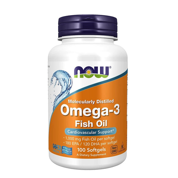 NOW Omega-3, 100 Ct - My Vitamin Store
