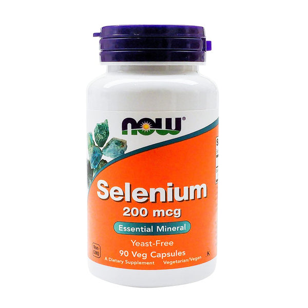 NOW Selenium 200mcg, 90 Ct - My Vitamin Store