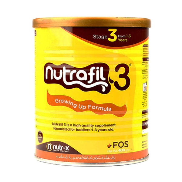 Nutrafil 3 Growing Up Formula Powder Stage 3, 400g - Nutr-x - My Vitamin Store
