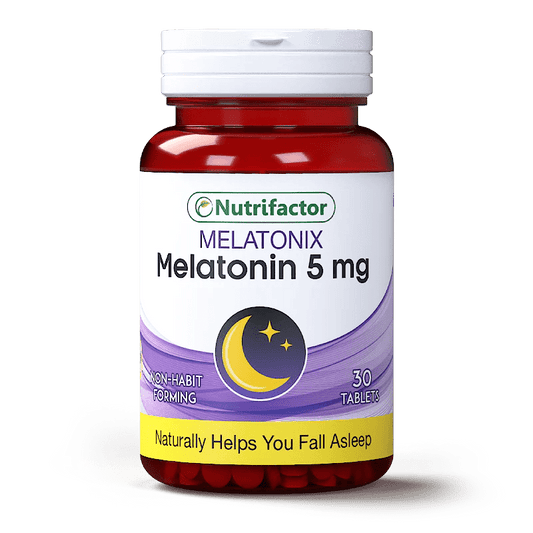 Nutrifactor Melatonix Melatonin 5mg, 30 Ct - My Vitamin Store