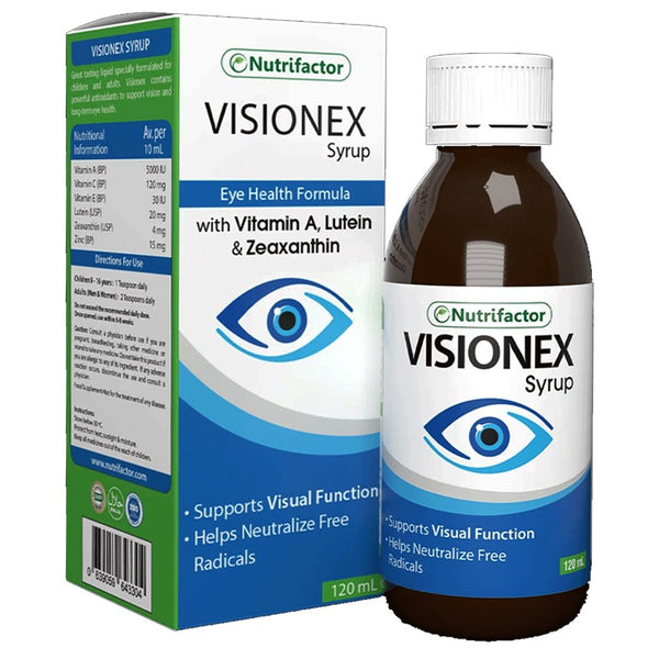 Nutrifactor Visionex Syrup, 120ml - My Vitamin Store