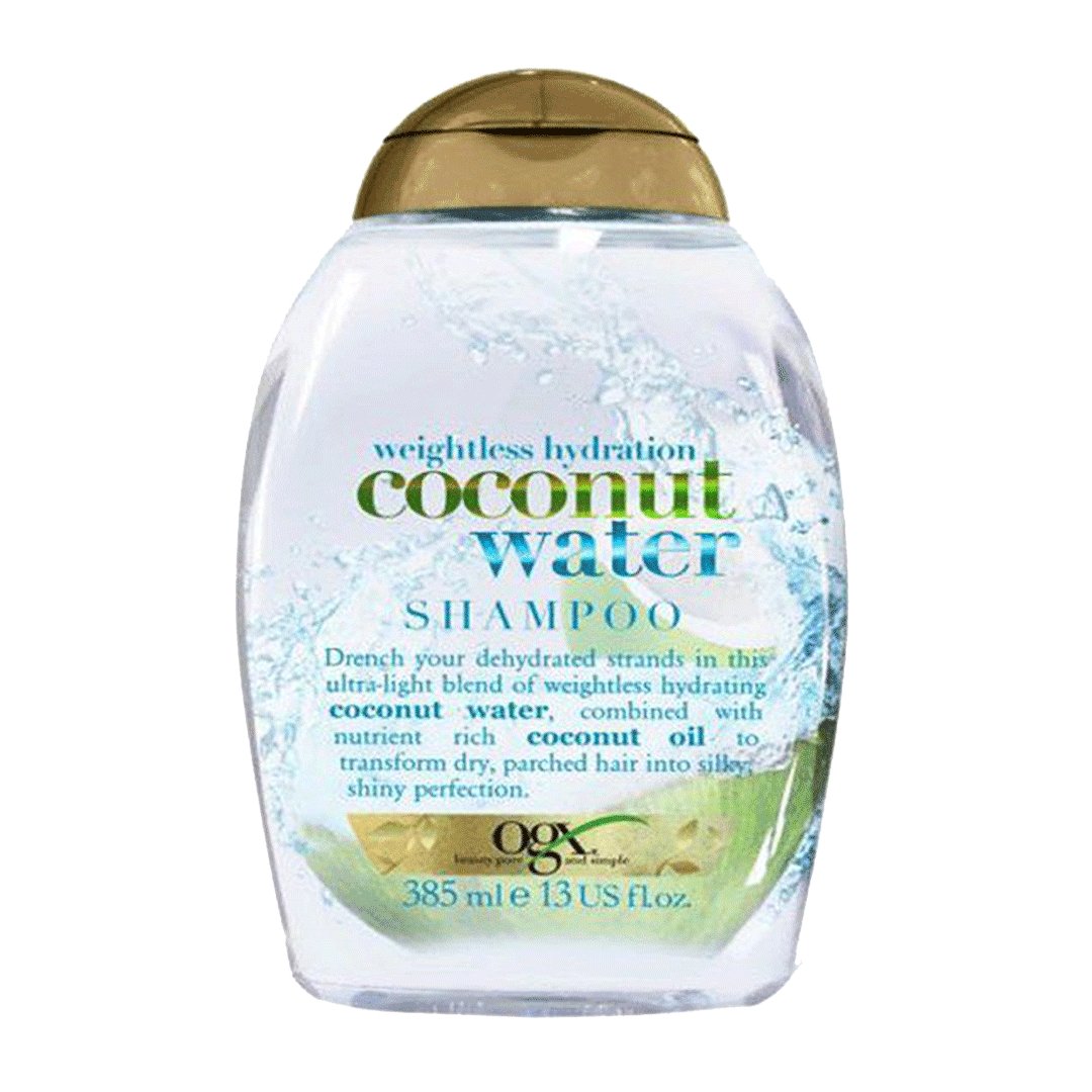 Ogx Weightless Hydration + Coconut Water Shampoo, 385ml - My Vitamin Store