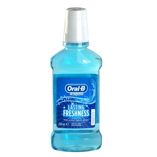 Oral-B Complete Mouthwash Arctic Mint Lasting Freshness, 250ml - My Vitamin Store