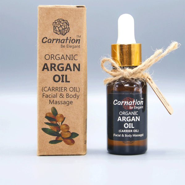 Organic Argan Oil, 20ml - Carnation - My Vitamin Store