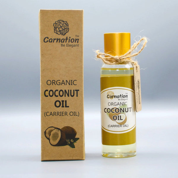 Organic Coconut Oil, 100ml - Carnation - My Vitamin Store