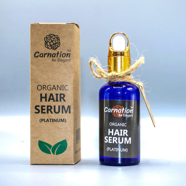 Organic Hair Serum (Platinum), 50ml - Carnation - My Vitamin Store
