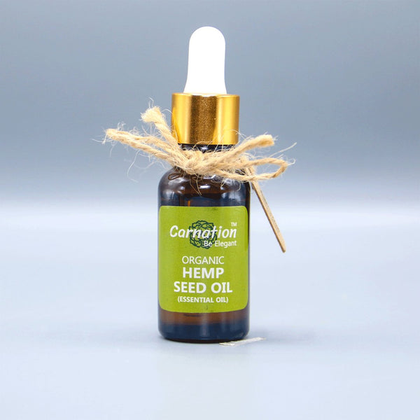 Organic Hemp Seed Oil, 20ml - Carnation - My Vitamin Store