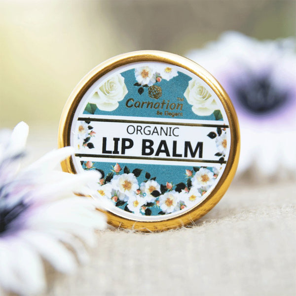 Organic Lip Balm, 40g - Carnation - My Vitamin Store