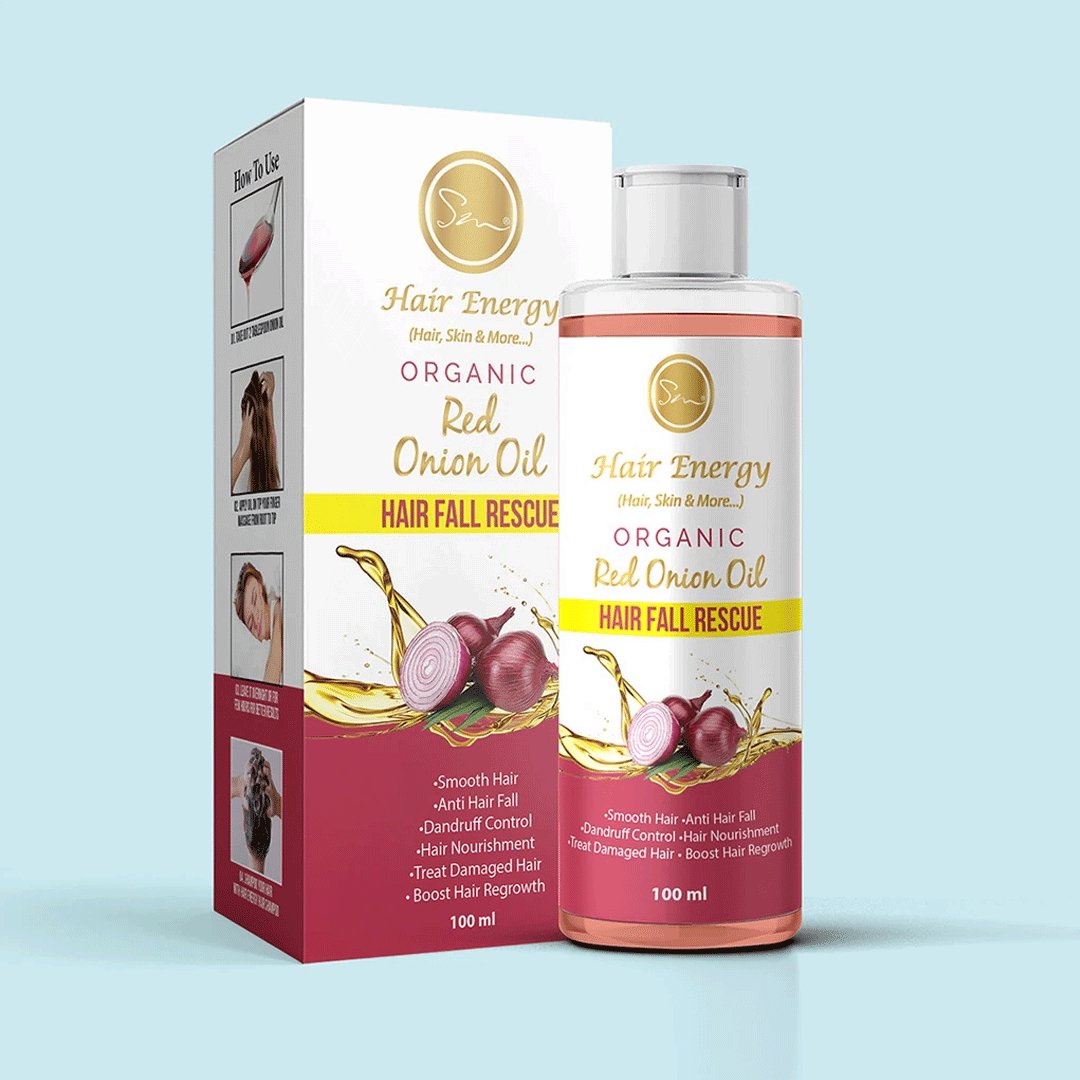Organic Red Onion Oil - Hair Energy - My Vitamin Store