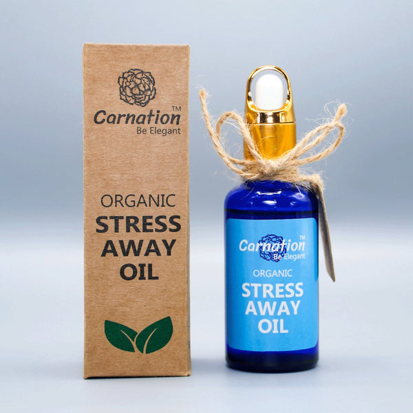 Organic Stress Away Oil, 50ml - Carnation - My Vitamin Store