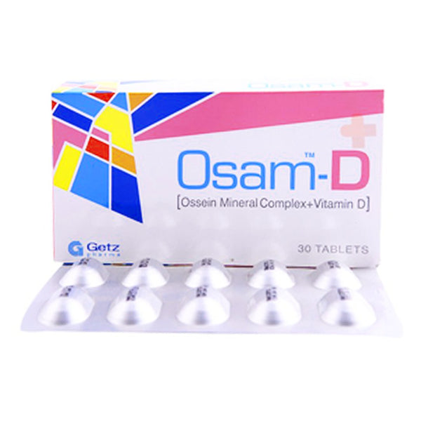Osam-D Tablets, 30 Ct - Getz Pharma - My Vitamin Store